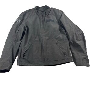 Victory Motorcycle Full Zip Riding Jacket Men's Medium Removable‎ Liner 2 n 1